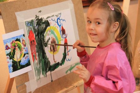 Занятия с детьми рисование