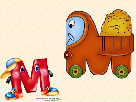 Сказочная буква м
