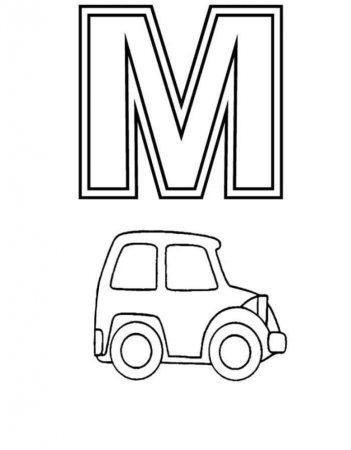 Буква а раскраска для детей