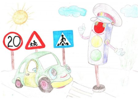 Знаки дорожного движения рисунки