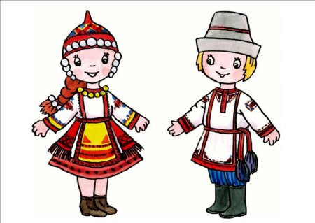 Чуваши национальный костюм для детей