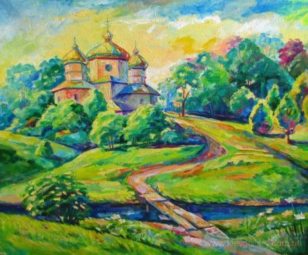 Рисунок храма Сергиев поссад