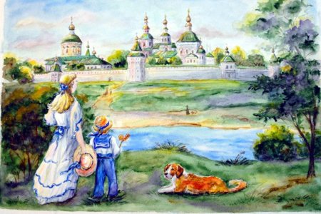 Рисунки детей на тему Церковь