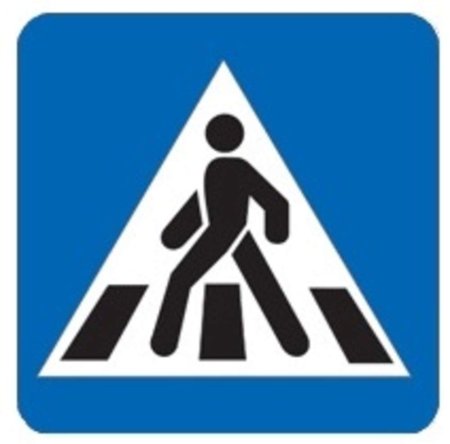 Значок пешеходного перехода