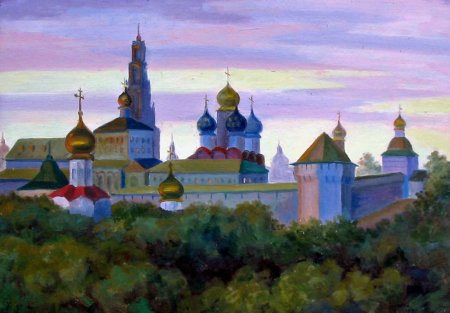 Батик Сергиев Посад Лавра