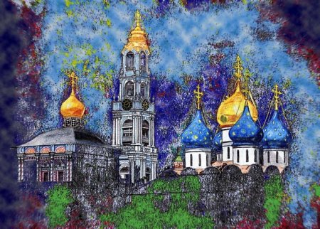 Троицкий собор Лавра Сергиев Посад живопись