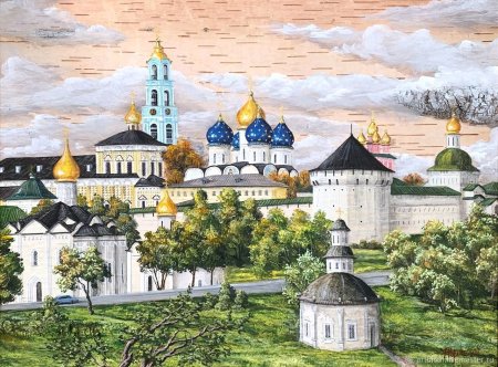 Рисунки детей Свято Троицкий монастырь