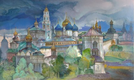 Троицкий собор Лавра Сергиев Посад живопись