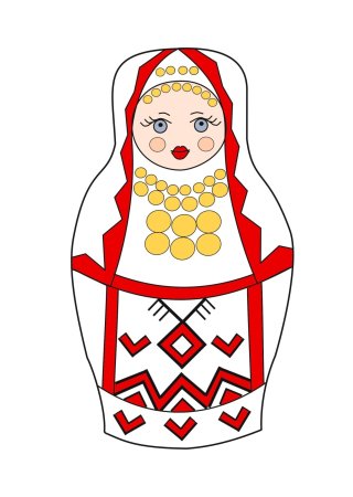 Матрешка УДМУРТКА