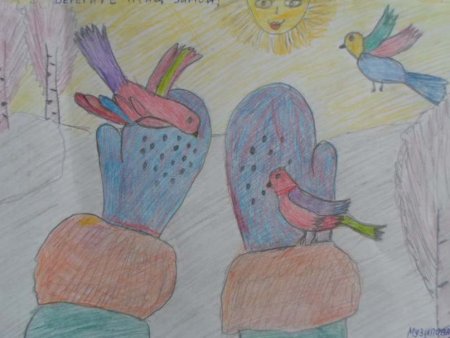 Берегите птиц зимой