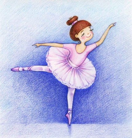 Нарисовать балерину