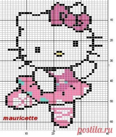 Схемы вывязанных рисунков для детей