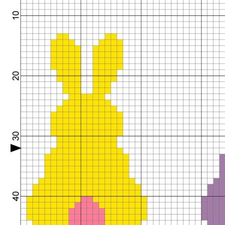 Схема для вывязывания зайца