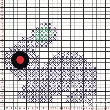 Схема вывязывания рисунков на детских вещах