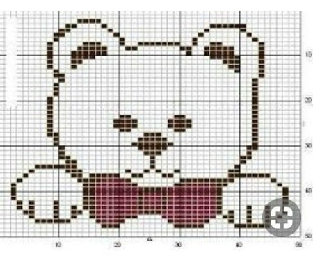 Схемы вышивки на вязаных изделиях для детей
