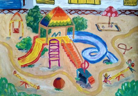 Рисунок ко Дню города