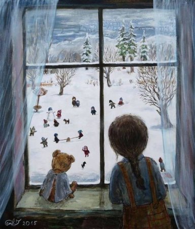 Нино Чакветадзе зима