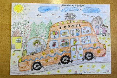 Машина мечты рисунок