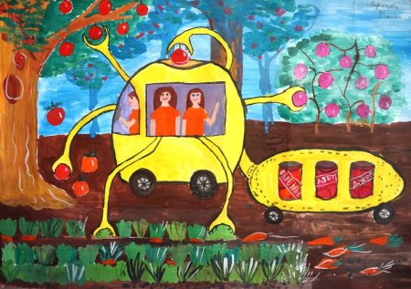 Автомобиль моей мечты рисунок