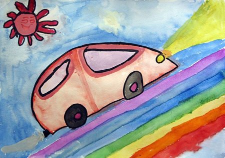 Машины будущего глазами детей