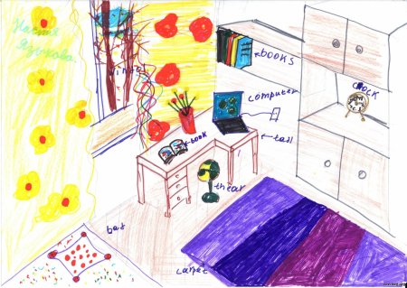 Проект на тему моя комната