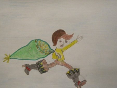 Рисование мальчик с пальчик подготовительная группа