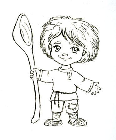 Мальчик с пальчик рисунок