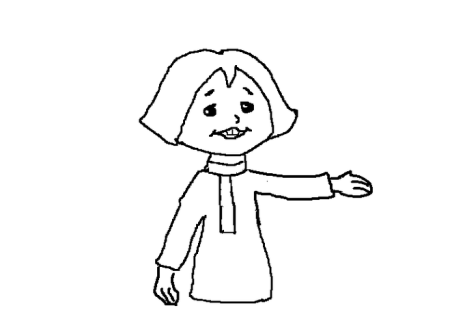 Рисование мальчик с пальчик