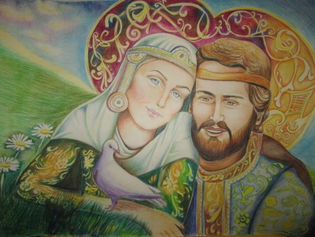 Петр и Феврония Муромские портрет