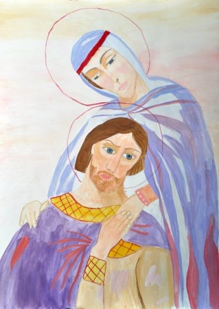 Иллюстрация к повести Петр и Феврония Муромские