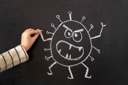 Мелом на доске