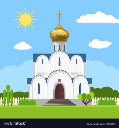 Храм мультяшный