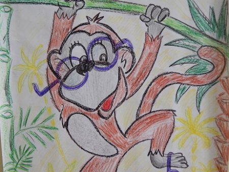 Рисунок к басне Крылова мартышка и очки