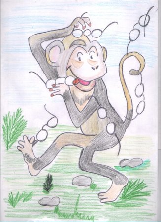 Мартышка из басни Крылова