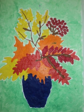 Пластилинография осенние фантазии