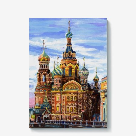 Церковь картина