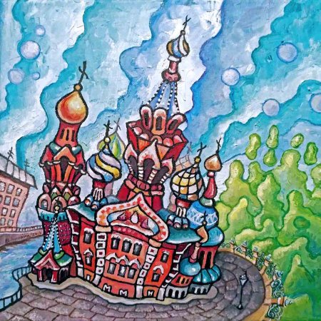 Спас на крови рисунок