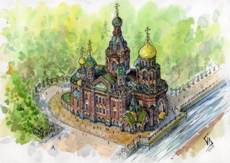 Храм Спаса на крови отмывка