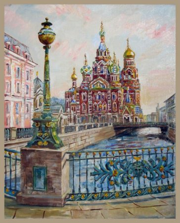 Спас на крови Санкт-Петербург живопись