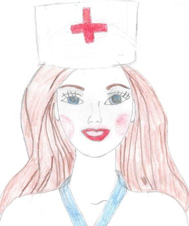Рисунок к Дню медицинского работника детский