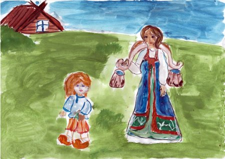 Сестрица Аленушка рисунок