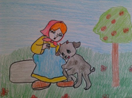 Сестрица Аленушка рисунок