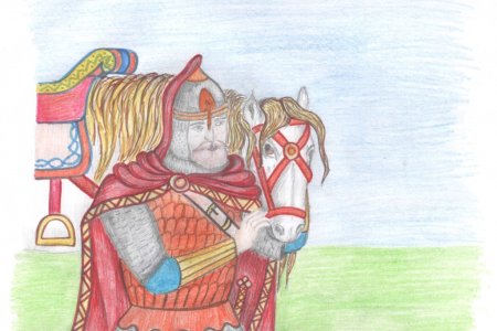 Князь Игорь иллюстрация к Вещему Олегу