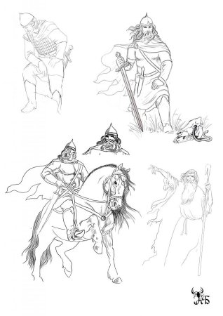 Зарисовки к Вещему Олегу