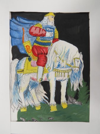 Песнь о вещем Олеге Пушкина иллюстрации