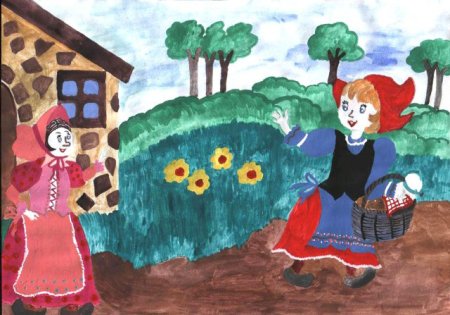 Рисунки по сказкам Шарля Перро