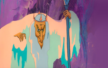 В пещере горного короля детские рисунки