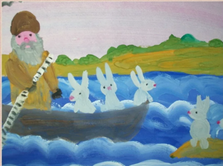 Дед Мазай и зайцы