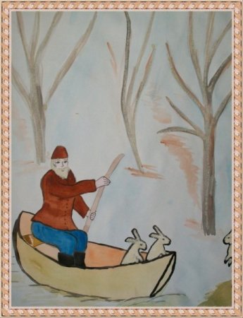 Н.Некрасов дед Мазай и зайцы иллюстрация к сказке