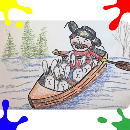 Иллюстрация к дедушка Мазай и зайцы 3 класс